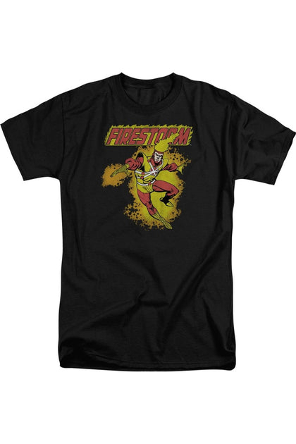 Gildan DC Comics Firestorm T-Shirt Black XXLarge 2