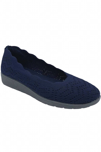 Skechers Cleo Flex Wedge Shoes Blue US 11 2