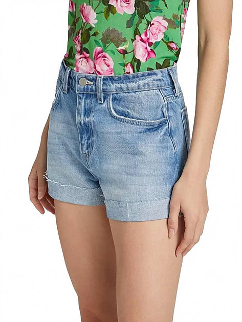 L'Agence Jazzy Cuffed Short Blue 29 4
