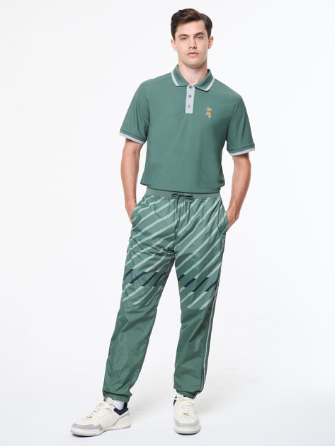 Sergio Tacchini Quadretto Track Pant Green Medium 4