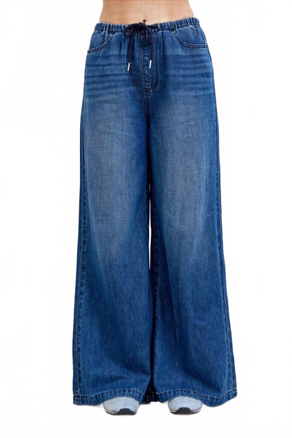 Judy Blue High Waist Palazzo Fit Jeans Blue 31 2
