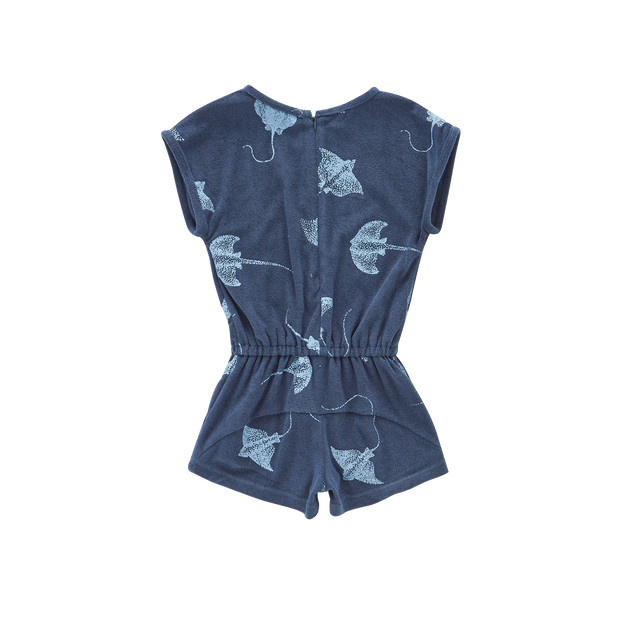 Omamimini Terry Romper Blue US 6 3