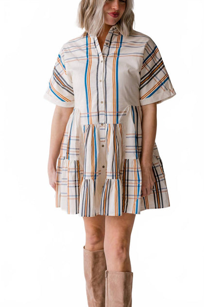 Aureum Delaney Shirt Dress Multi X-Small 2