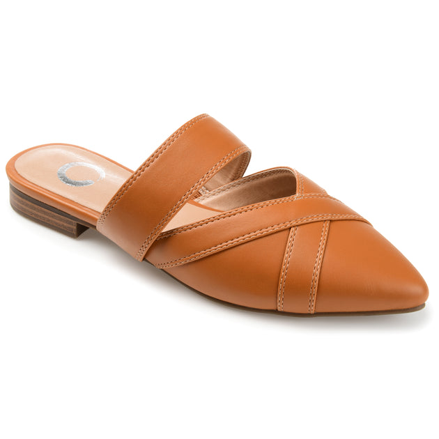Journee Collection Stasi Mule White US 8.5 2