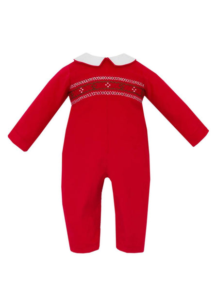 Anavini Ralph Romper Red 6-9 Months 2