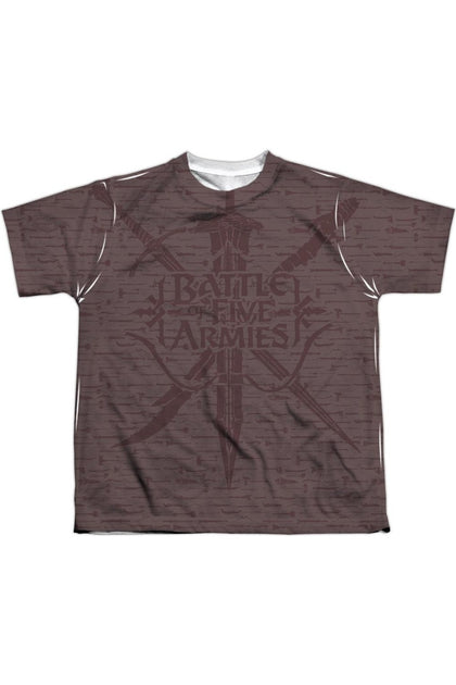 Gildan Hobbit Weapons T-Shirt Grey Small 2