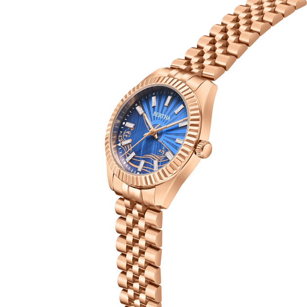 BERTHA Marina Quartz Watch Silver 3