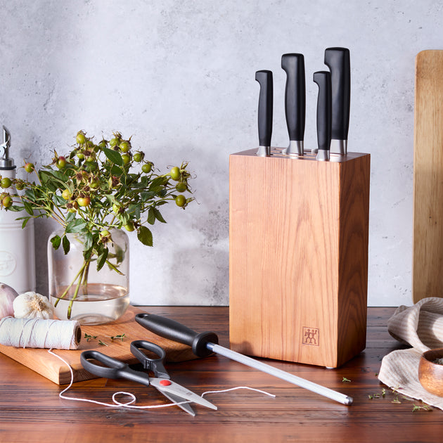ZWILLING Four Star 7-piece Knife Block Set Brown 3