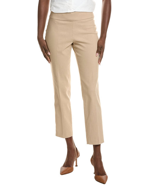 Jones New York Pull-On Straight Ankle Pant Beige XLarge 2