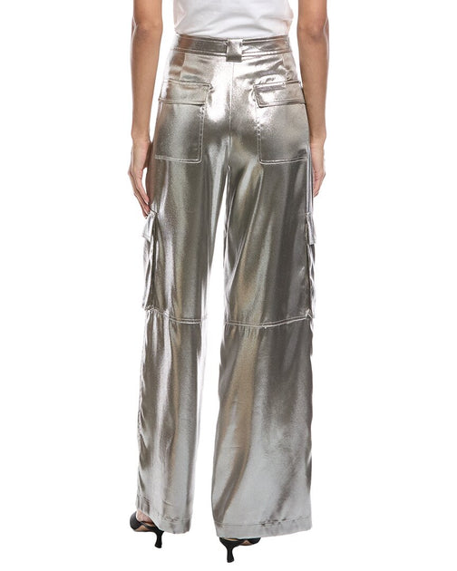 SIMKHAI Beatriz Cargo Pant Silver US 8 3