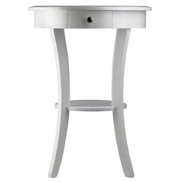 Hivvago Sasha Accent Table White 3