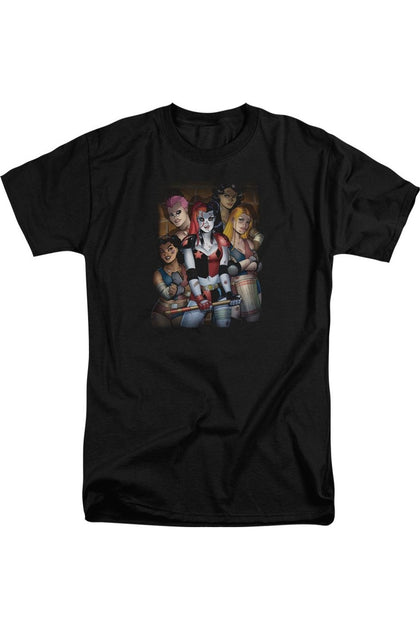 Gildan Batman Bad Girls T-Shirt Black XL 2