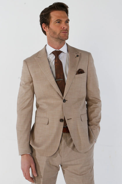 Paul Andrew Kurt Blazer Beige US 52 2