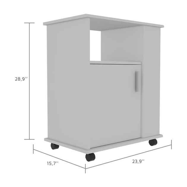Streamdale Correy Microwave Cabinet Black 4