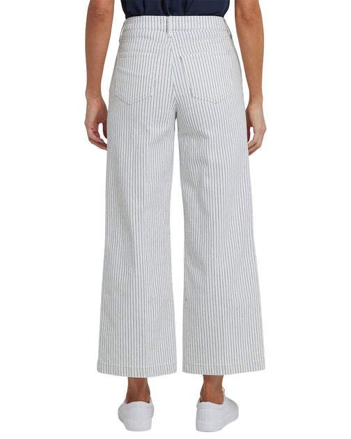 NYDJ Teresa Wide Leg Jean White US 4 3