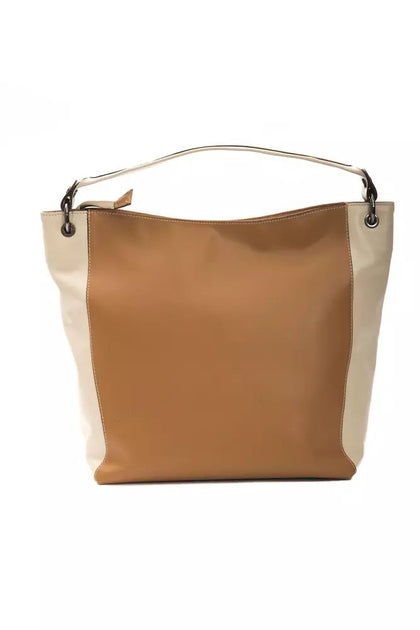 Pompei Donatella Brown Leather Women Crossbody Bag