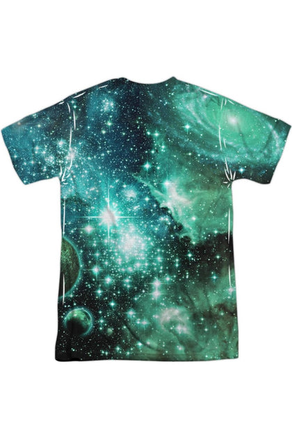 Gildan Green Lantern Galactic Hal T-shirt en Polyester Manches Courtes Vert Medium 3