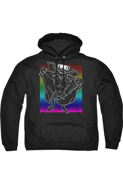 Gildan Gremlins Cool Gradient Hooded Sweatshirt Black Large 2