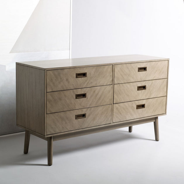 Safavieh Donald 6 Drawer Dresser