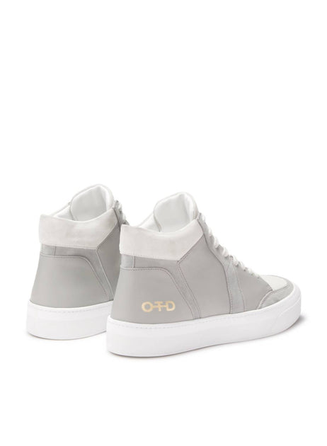 On This Day Women's Leather Mid-Top Sneaker Grey US 9.5 4