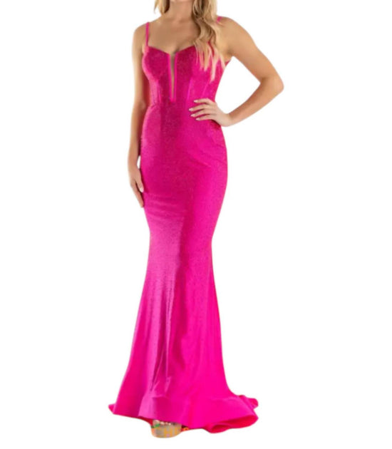Sherri Hill Embellished Corset Evening Dress Multi US 4 3