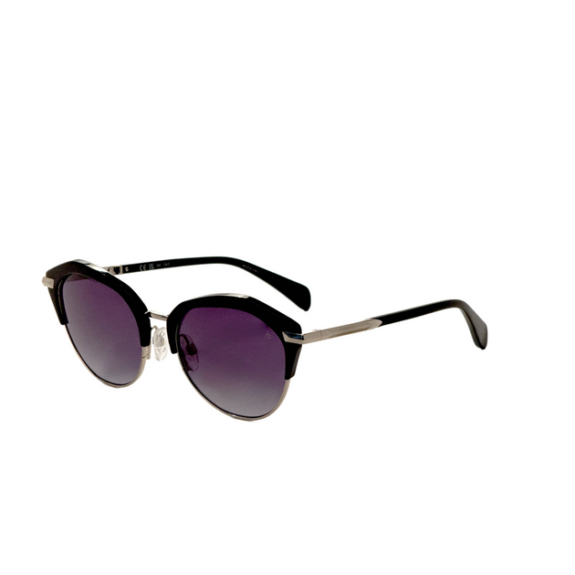Rag & Bone RNB1080 Cat-Eye Sunglasses Black 55mm 3
