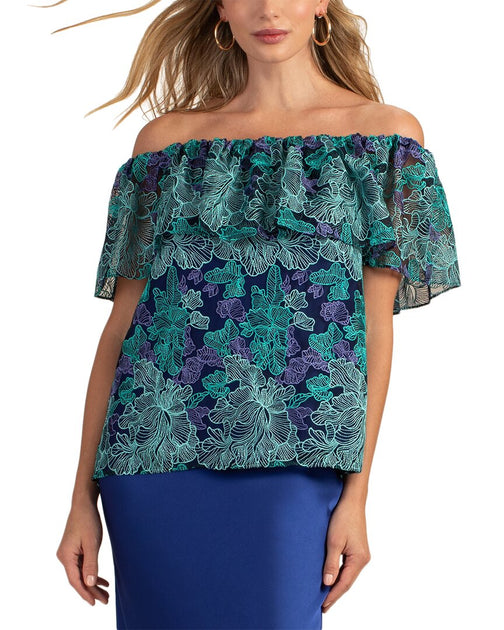 Trina Turk Wisdom Top Multi XSmall 2