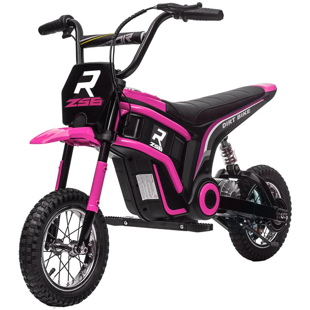 BreeBe Aosom Moto Cross Électrique Rose 2