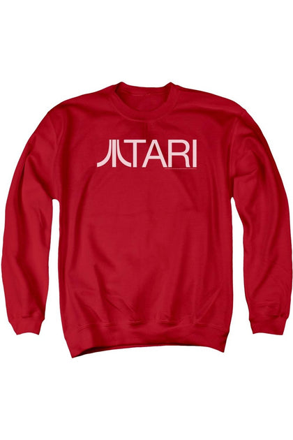 Gildan Atari Adult Crewneck Sweatshirt Red XL 2