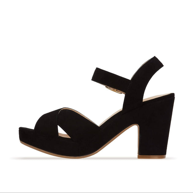 Andrea Women's Platform Sandal Black US 5 3