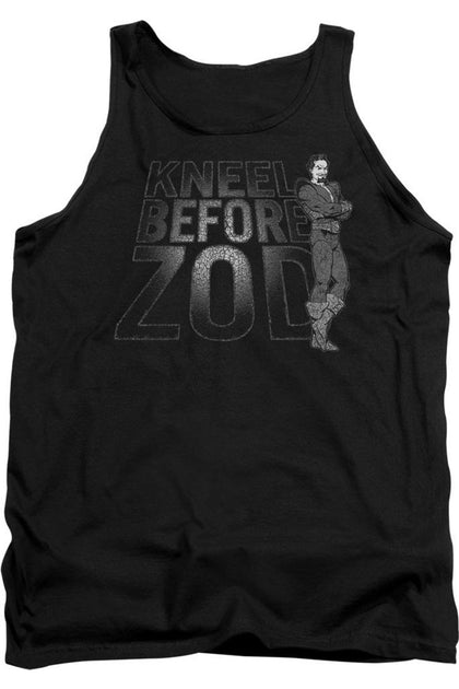 Gildan DC Comics Kneel Zod Tank Top Black Medium 2
