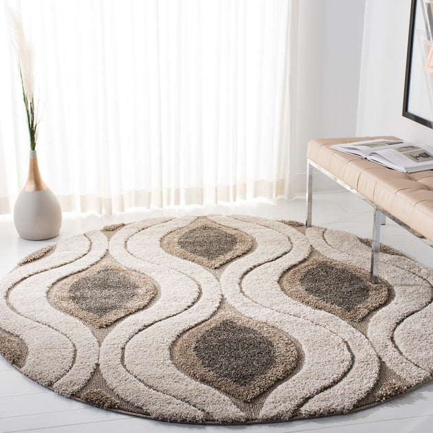 Safavieh Florida Shag Area Rug Cream 4