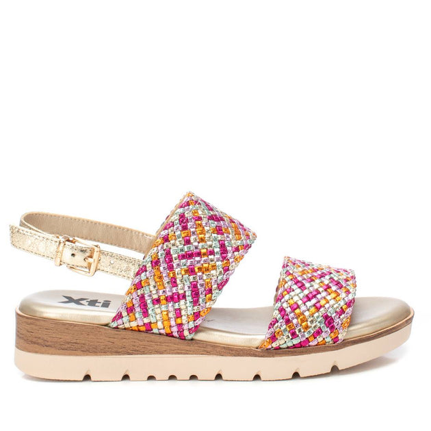 XTI 46000 Women's Flat Sandals White US 7 2