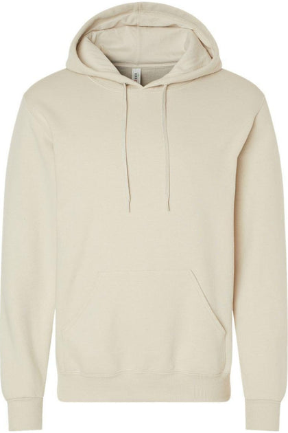 JERZEES Eco Blend Hooded Sweatshirt Beige Large 2