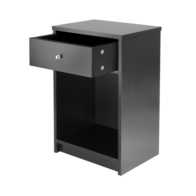 Winsome Wood Squamish Accent Table Black 3