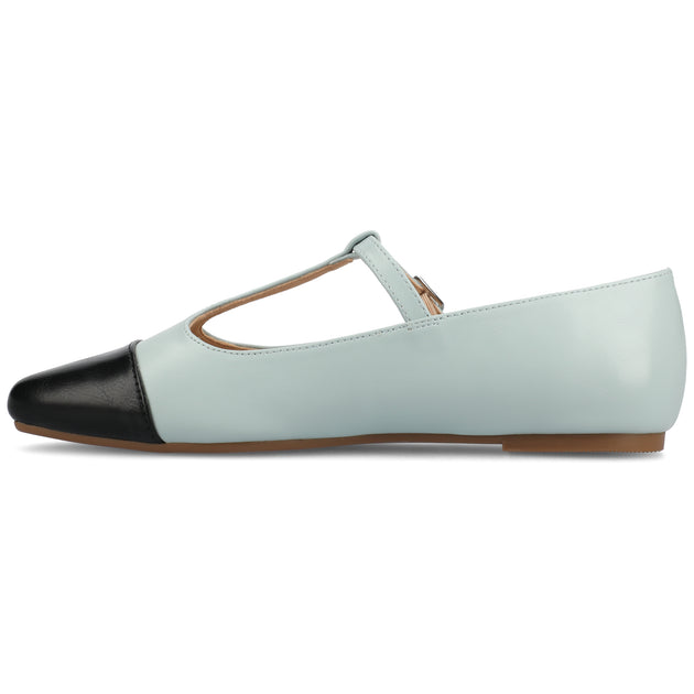 Journee Collection Theah Mary Jane Flats Multi US 8.5 3