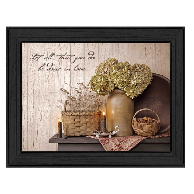 Hivvago Done Print Black 14x18inch 4