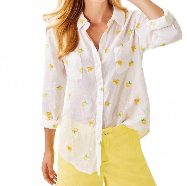 Lilly Pulitzer Sea View Hemd Multi XXLarge 2