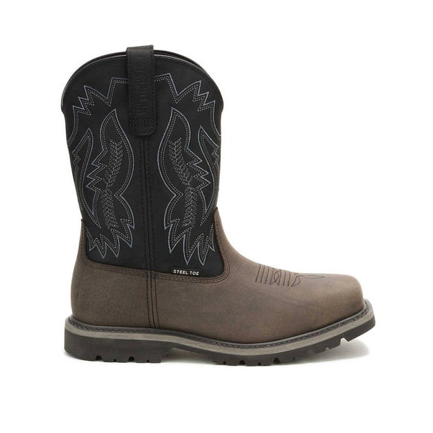 CAT Footwear Colorado Frontier Steel Toe Boot Brown US 9 3