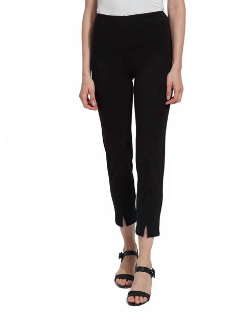Lysse Wisteria Ankle-Length Pant Black Small 2