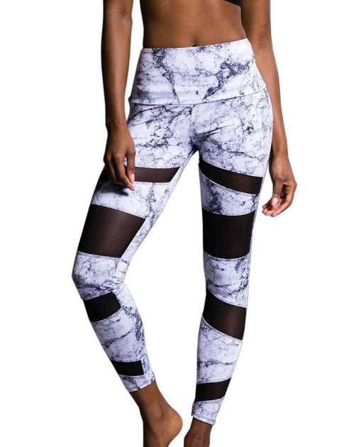 onzie Marble Bondage Leggings Purple Small/Medium 2
