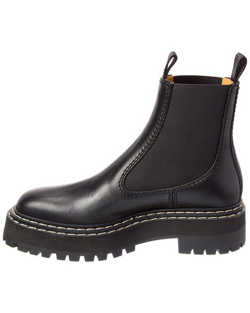 Proenza Schouler Leather Chelsea Boot Black EU 40.5 3