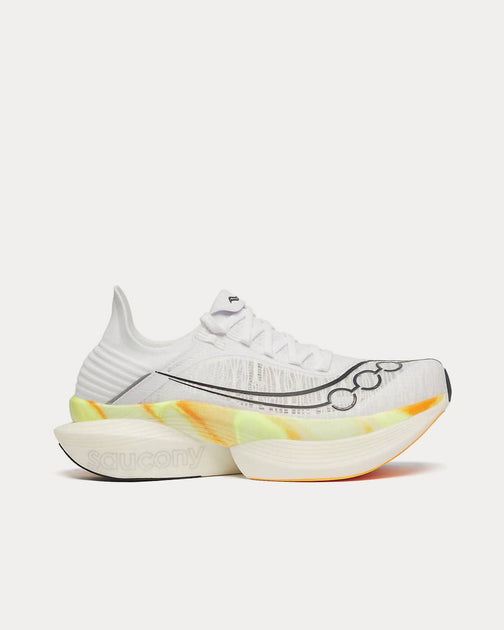 Saucony Endorphin Elite 2 Running Shoe White/Peel US 11.5 3