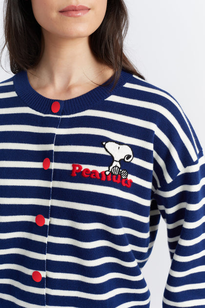 Chinti & Parker Milano Cardigan Blue XSmall 3