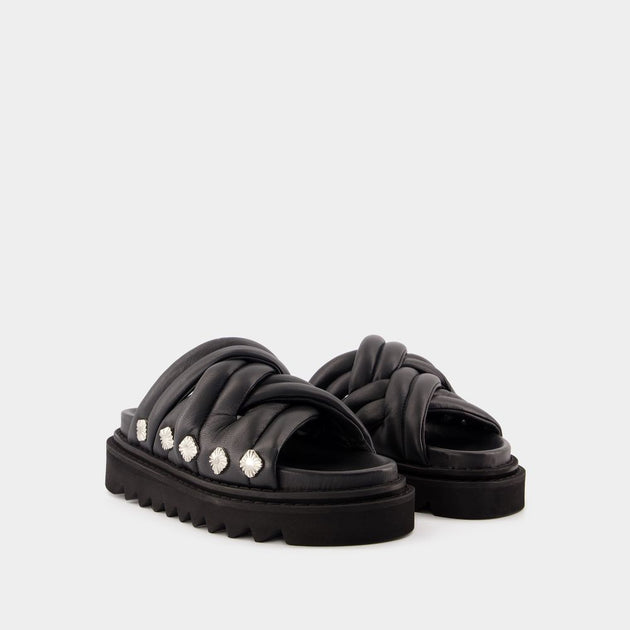 【関税込み】Aj1312 Sandals - Toga Pulla - Leather - Black 29572881_58657122_322.jpg
