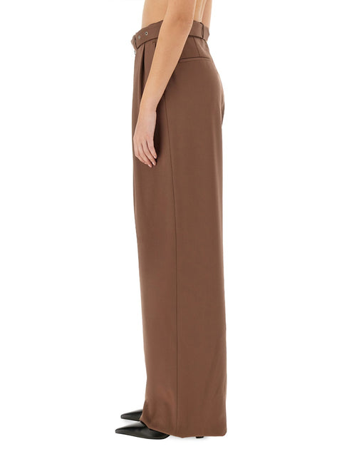 Dries Van Noten Wide-Leg Pants Brown EU 38 4