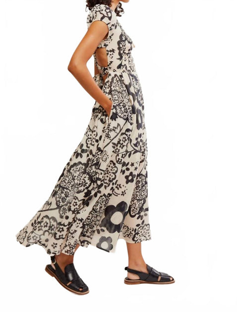 Free People Ultraviolet Dress Beige Medium 3