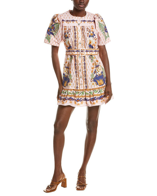 FARM Rio The Dream Garden Mini Dress Multi XSmall 2