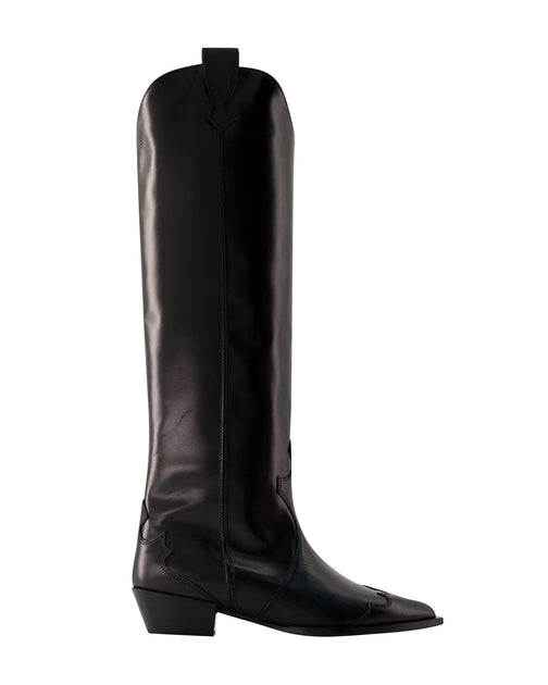 ブーツその他 Aruna Boots - Aeyde - Leather - Black Aeyde | ARUNA Black High Cowboy Boot