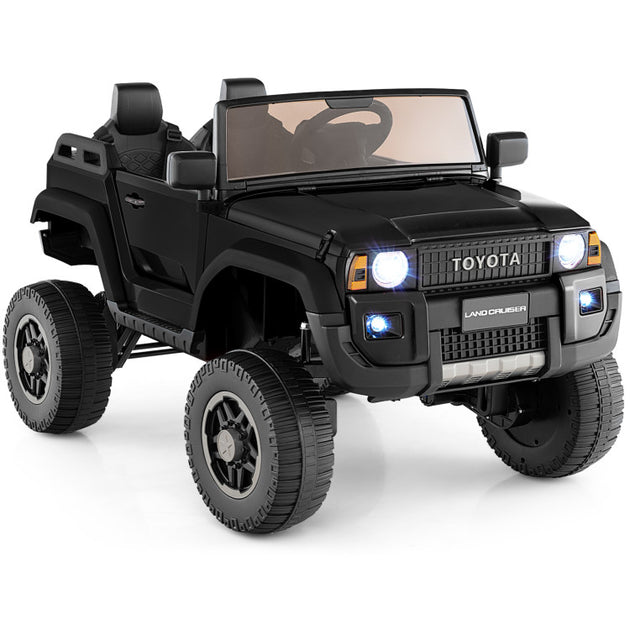 Hivvago 24V 2 Seater Ride on Car Black 3